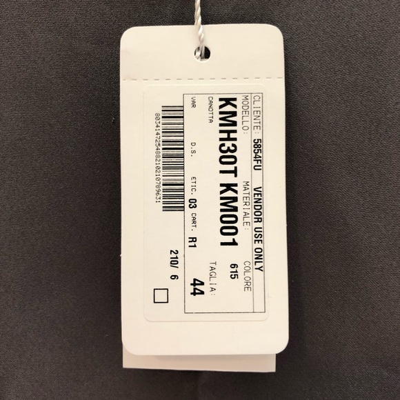 NWT Armani Collezioni gray/purple tank silk size zip sleeveless blouse top sz 8 - Picture 2 of 9